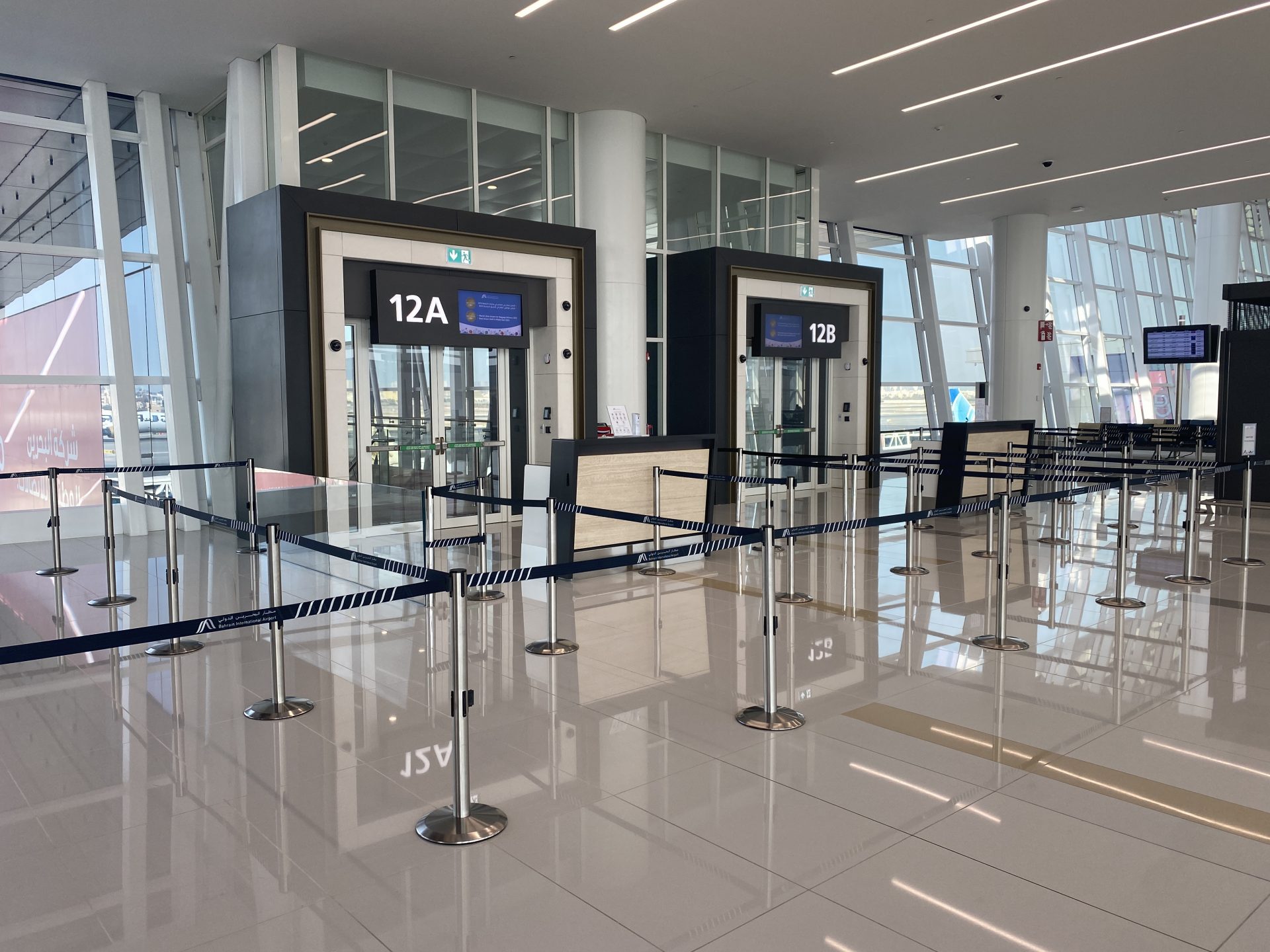 Queue Management & Safety Solutions at Bahrain International Airport